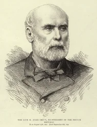 Der verstorbene M Jules Grevy, Ex-Präsident der Französischen Republik